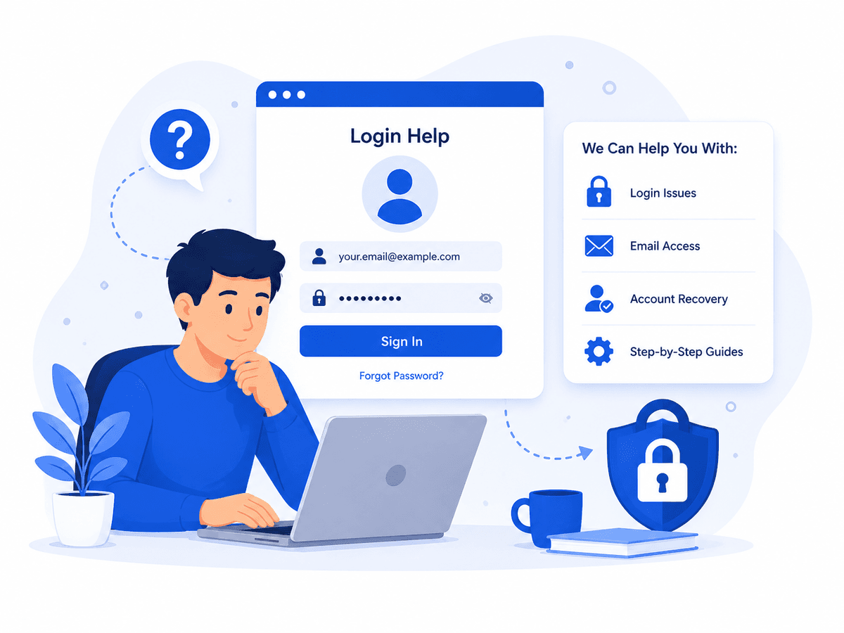 Email Login Help