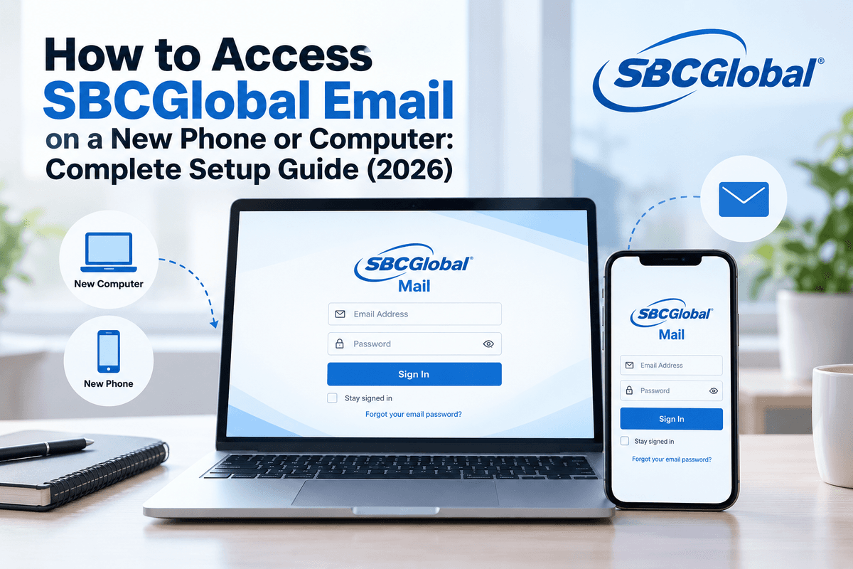 How to Access SBCGlobal Email on a New Phone or Computer: Complete Setup Guide (2026)